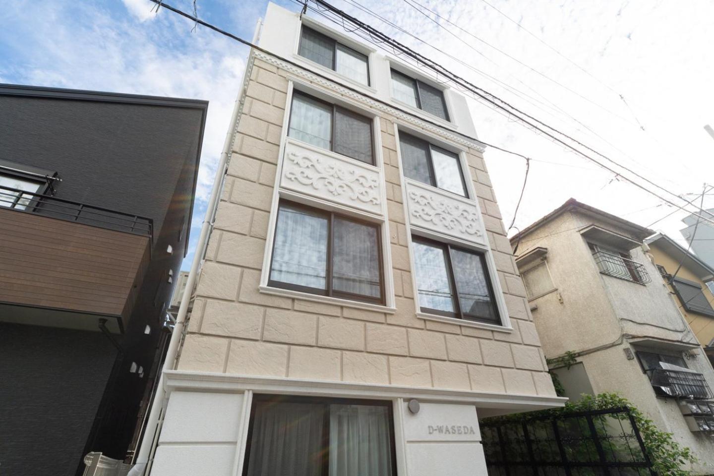 דירות טוקיו D-Waseda מראה חיצוני תמונה